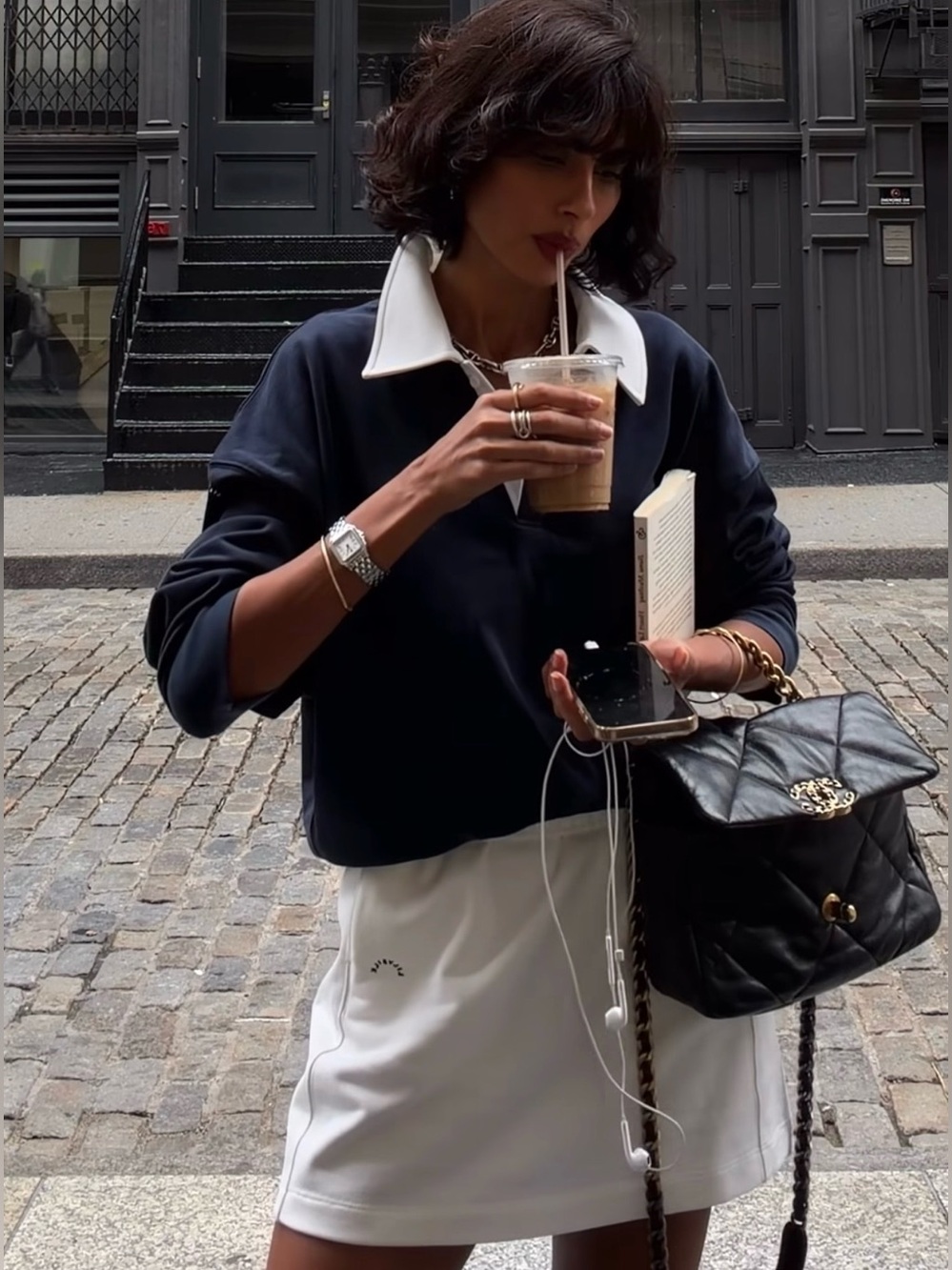 LILYSILK Silkerry® Polo Sweatshirt - Picture 5 of 15